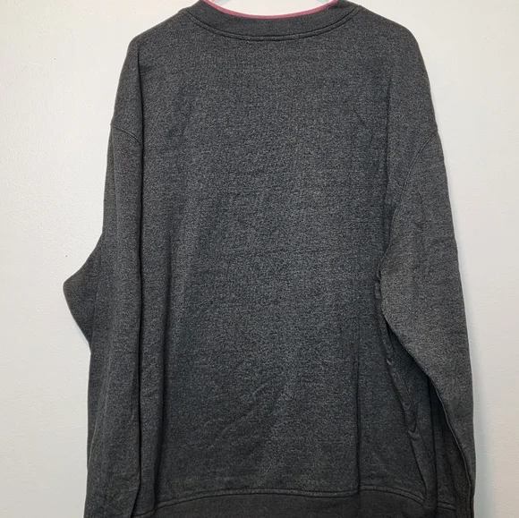 Feathers Dark Gray Floral Women's Sweater - Picture 6 of 13